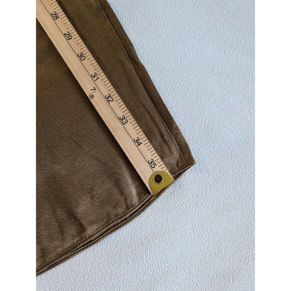 J.Crew Astrid Wide Leg Pant Luster Crepe Bronze Size 4 Elastic Waist Old Money - Picture 11 of 12